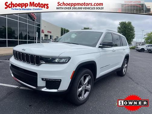 Bright White Clearcoat 2022 Jeep Grand Cherokee L Limited
