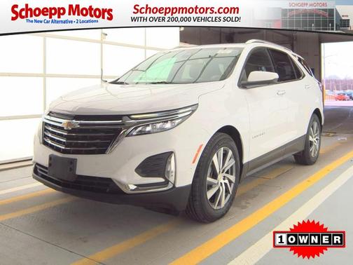 WHITE 2023 Chevrolet Equinox Premier w/1LZ
