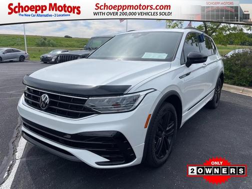 WHITE 2022 Volkswagen Tiguan 2.0T SE R-Line Black 4MOTION