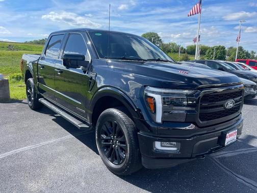Agate Black Metallic 2024 Ford F-150 Lariat