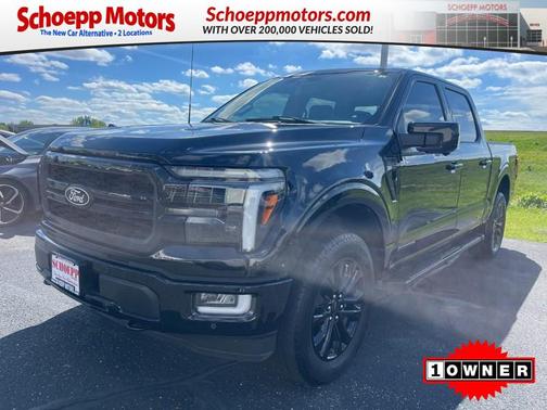 Agate Black Metallic 2024 Ford F-150 Lariat