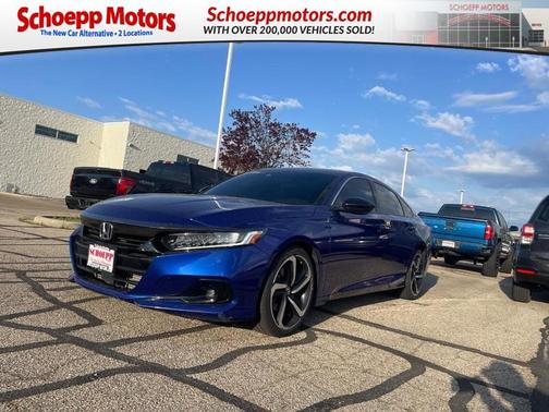Still Night Pearl 2021 Honda Accord Sport 1.5T