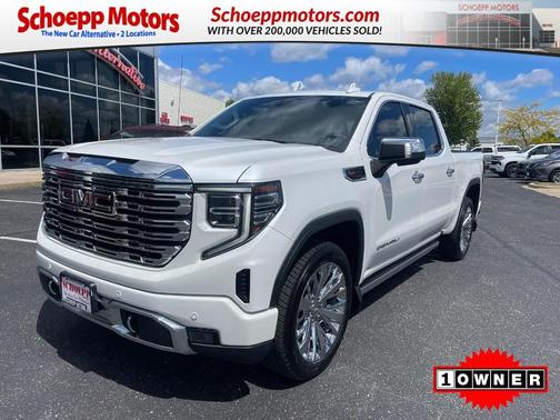 White Frost Tricoat 2023 GMC Sierra 1500 Denali