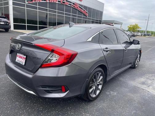 Modern Steel Metallic 2021 Honda Civic EX