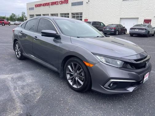 Modern Steel Metallic 2021 Honda Civic EX