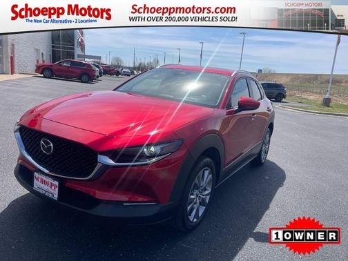 Soul Red Crystal Metallic 2025 Mazda CX-30 2.5 S Preferred Package