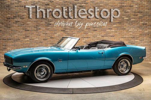 Tripoli Turquoise 1968 Chevrolet Camaro SS