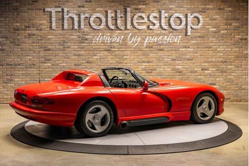 Red 1992 Dodge Viper RT/10 Convertible