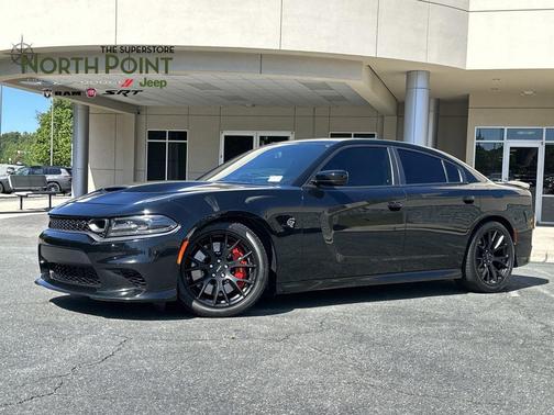 Pitch Black Clearcoat 2019 Dodge Charger SRT Hellcat