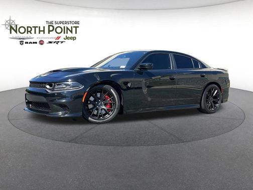 Pitch Black Clearcoat 2019 Dodge Charger SRT Hellcat