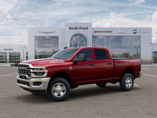 Molten Red Pearlcoat 2026 RAM 3500 Tradesman Crew Cab 4x4 6'4' Box