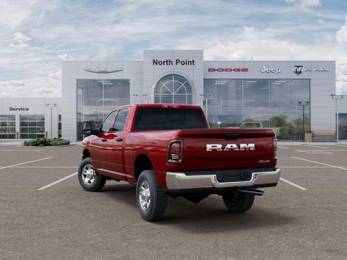 Molten Red Pearlcoat 2026 RAM 3500 Tradesman Crew Cab 4x4 6'4' Box