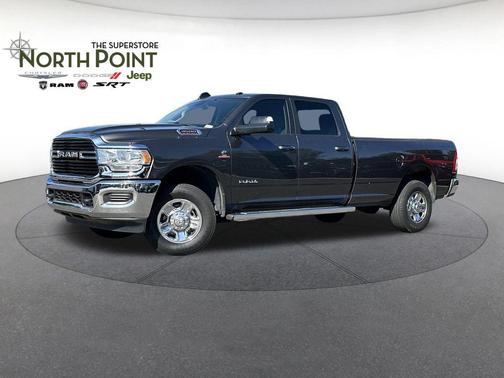 Granite Crystal Metallic Clearcoat 2020 RAM 3500 Big Horn Crew Cab 4x4 8' Box