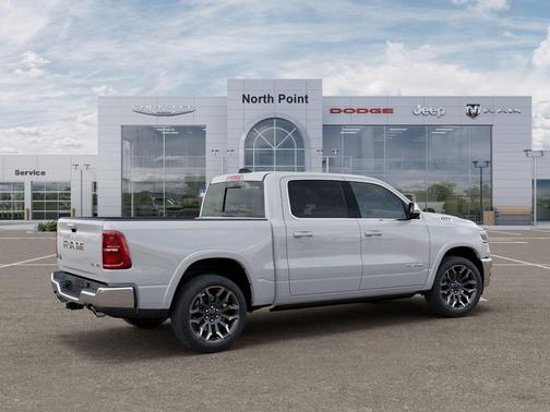Bright White Clearcoat 2026 RAM 1500 Longhorn