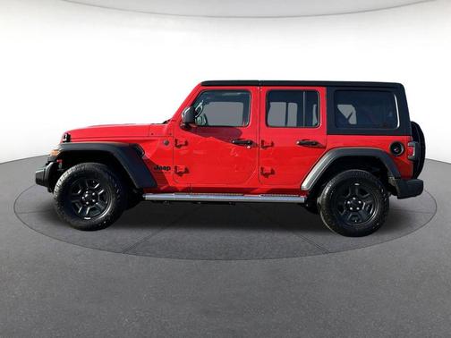 Firecracker Red Clearcoat 2024 Jeep Wrangler Sport