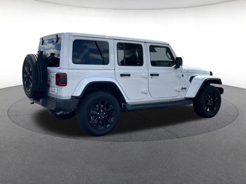 Bright White Clearcoat 2025 Jeep Wrangler 4xe Sahara