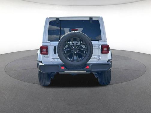 Bright White Clearcoat 2025 Jeep Wrangler 4xe Sahara