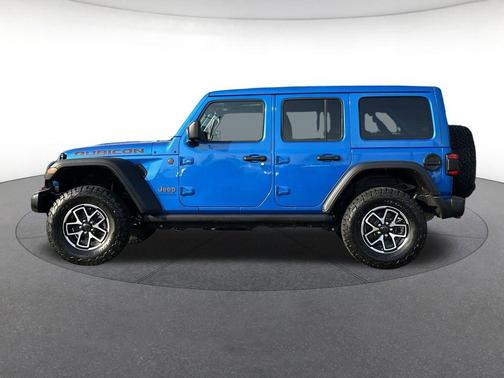 Hydro Blue Pearlcoat 2025 Jeep Wrangler Rubicon
