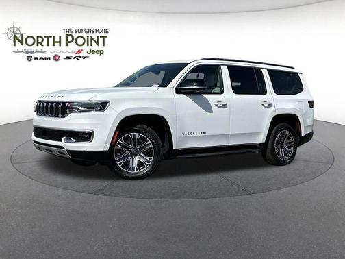 Bright White Clearcoat 2024 Jeep Wagoneer Series II 4x2