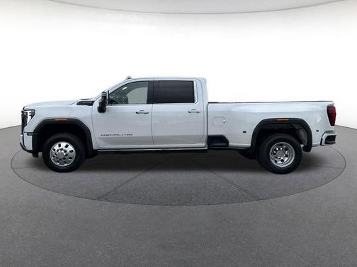 White Frost Tricoat 2024 GMC Sierra 3500 Denali