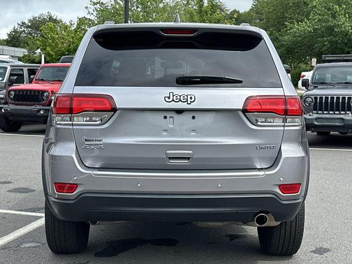 Billet Silver Metallic Clearcoat 2021 Jeep Grand Cherokee Limited