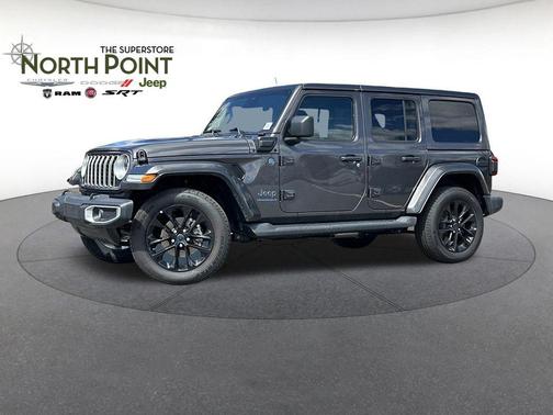Granite Crystal Metallic Clearcoat 2025 Jeep Wrangler 4xe Sahara