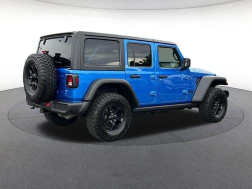 Hydro Blue Pearlcoat 2025 Jeep Wrangler Willys