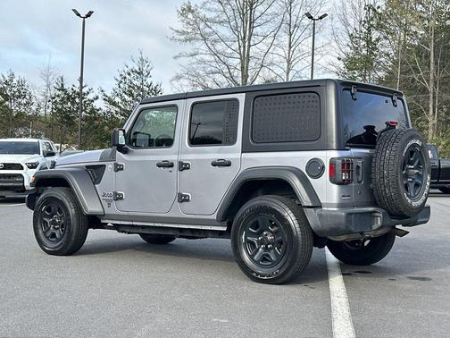 Billet Silver Metallic Clearcoat 2021 Jeep Wrangler Unlimited Sport
