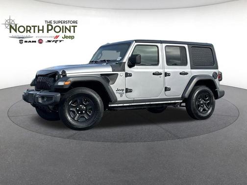 Billet Silver Metallic Clearcoat 2021 Jeep Wrangler Unlimited Sport