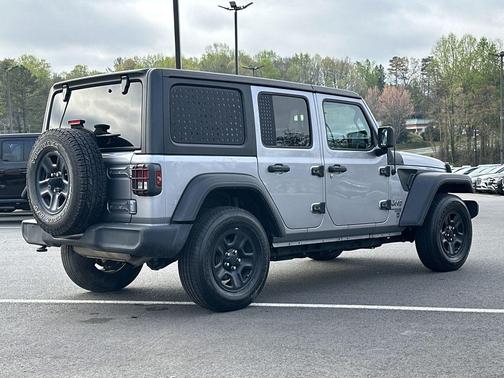 Billet Silver Metallic Clearcoat 2021 Jeep Wrangler Unlimited Sport