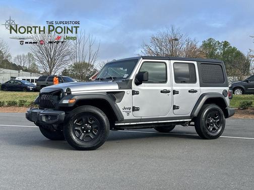 Billet Silver Metallic Clearcoat 2021 Jeep Wrangler Unlimited Sport