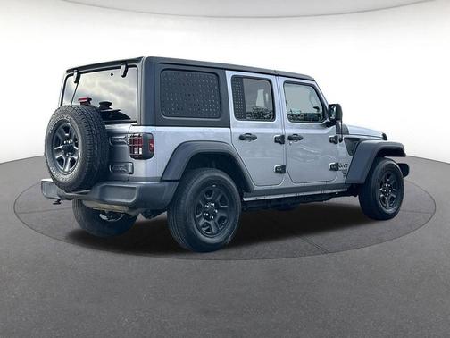 Billet Silver Metallic Clearcoat 2021 Jeep Wrangler Unlimited Sport