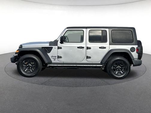 Billet Silver Metallic Clearcoat 2021 Jeep Wrangler Unlimited Sport