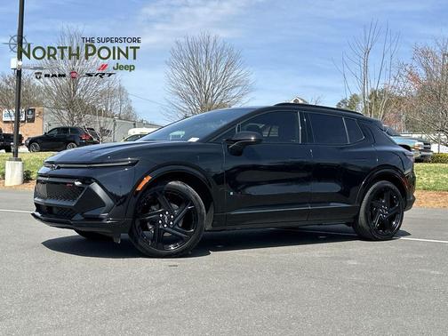 Black 2025 Chevrolet Equinox EV RS