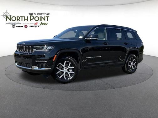 Diamond Black Crystal Pearlcoat 2025 Jeep Grand Cherokee L Limited