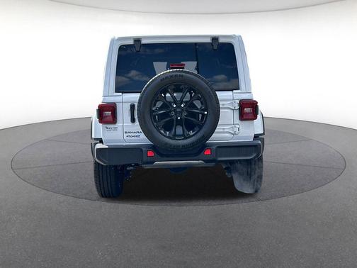 Bright White Clearcoat 2025 Jeep Wrangler 4xe Sahara