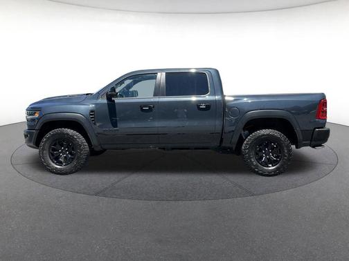 Forged Blue Metallic 2025 RAM 1500 RHO Crew Cab 4x4 5'7' Box