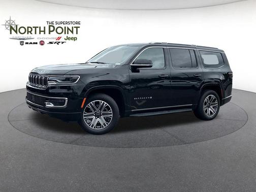 Diamond Black Crystal Pearlcoat 2025 Jeep Wagoneer 4x4