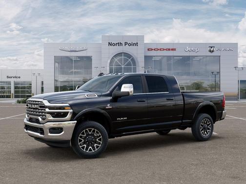Diamond Black Crystal Pearlcoat 2026 RAM 3500 Longhorn