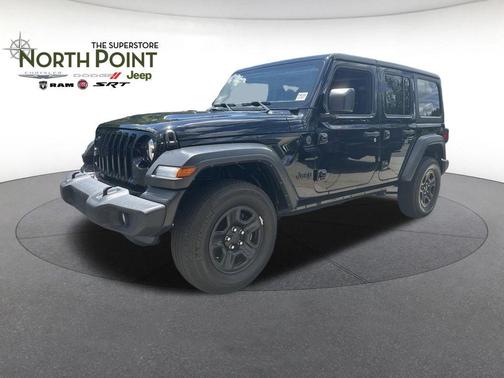 Black Clearcoat 2022 Jeep Wrangler Unlimited Sport
