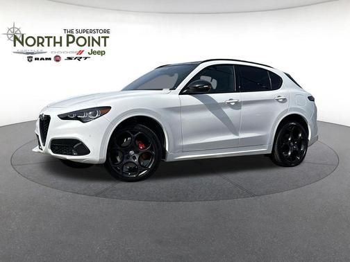 Milano White 2025 Alfa Romeo Stelvio Ti