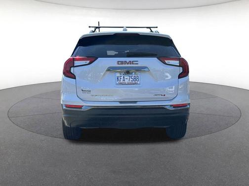 White Frost Tricoat 2023 GMC Terrain AWD AT4