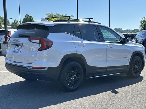 White Frost Tricoat 2023 GMC Terrain AWD AT4