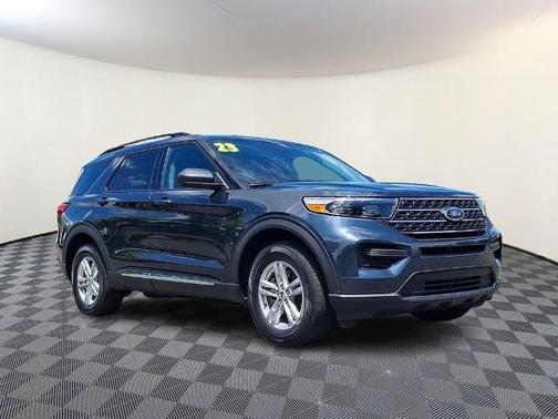 STONE BLUE METALLIC 2023 Ford Explorer XLT