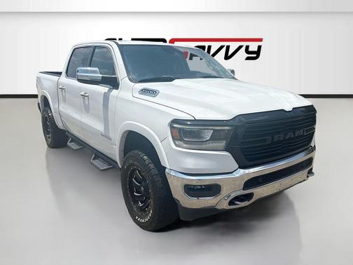 Bright White Clearcoat 2021 RAM 1500 Laramie