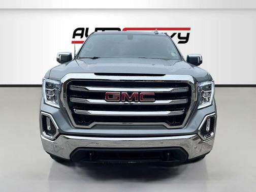 Satin Steel Metallic 2021 GMC Sierra 1500 SLT