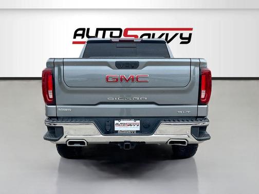 Satin Steel Metallic 2021 GMC Sierra 1500 SLT