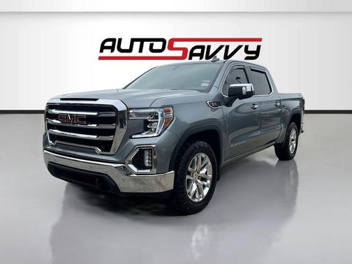 Satin Steel Metallic 2021 GMC Sierra 1500 SLT