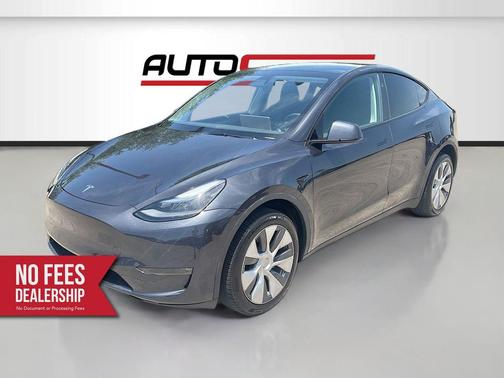 Stealth Grey 2024 Tesla Model Y Long Range Dual Motor All-Wheel Drive
