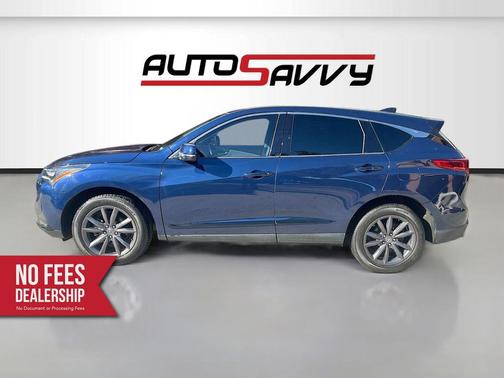 Dark Blue 2021 Acura RDX Technology Package
